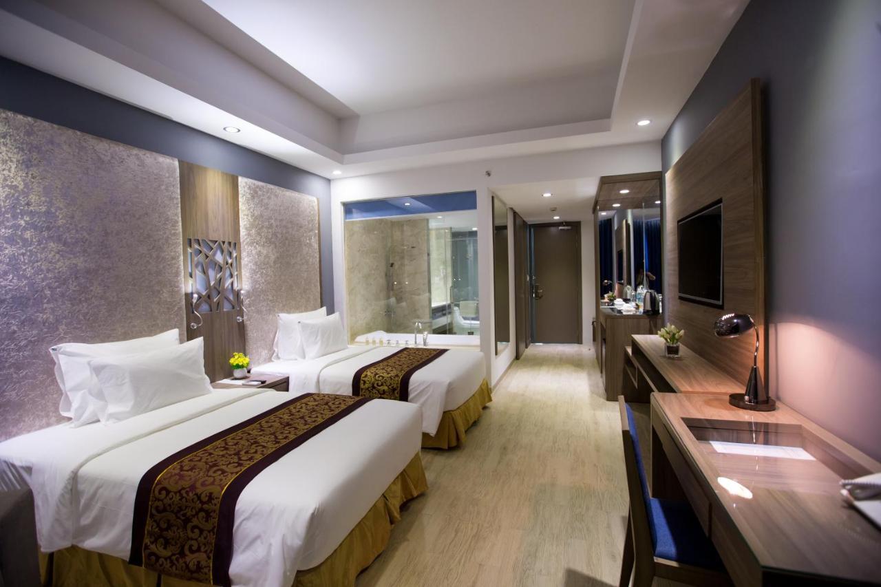 Golden Peak Resort & Spa Mieu Ong Bagian luar foto